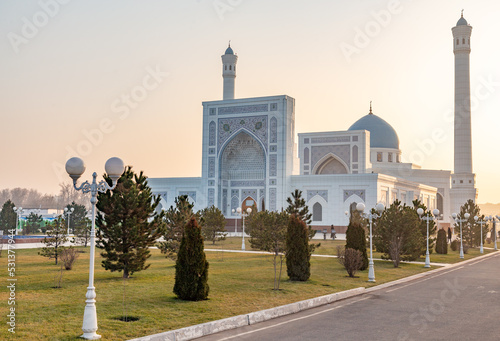 Minor mosque (New mosque). Tashkent city, Uzbekistan.