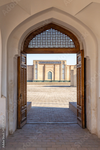 Hazret Imam (or Hazrati Imam or Khazrati Imam) architectural complex. Tashkent city, Uzbekistan.