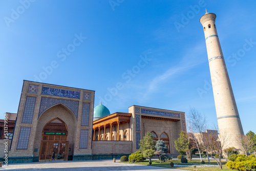 Hazret Imam (or Hazrati Imam or Khazrati Imam) architectural complex. Tashkent city, Uzbekistan. photo