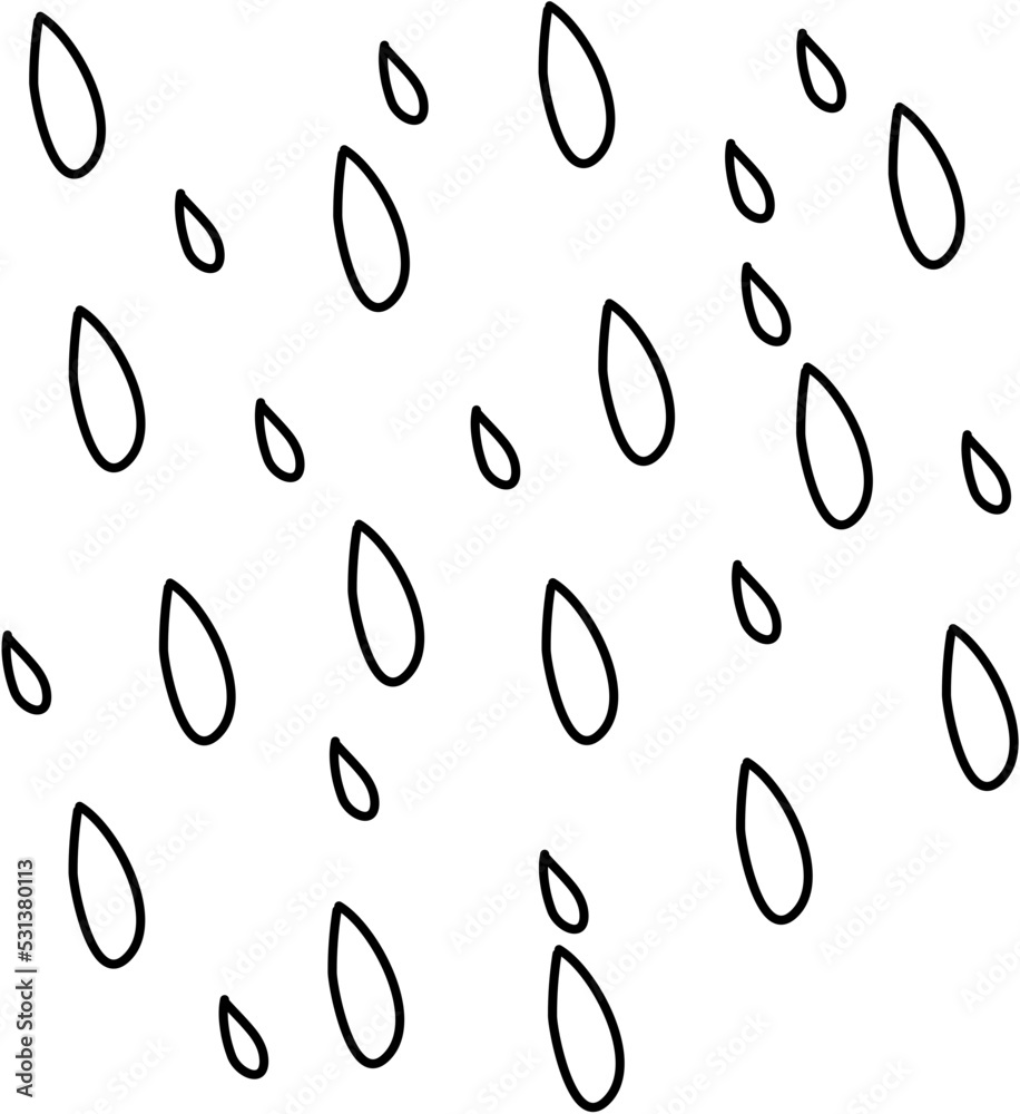 Group of Raindrops Group of Raindrops