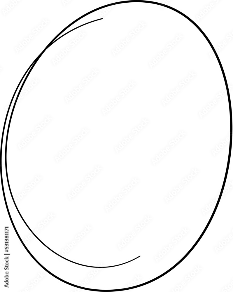 Scribble Circle Line Art Scribble Circle Line Art