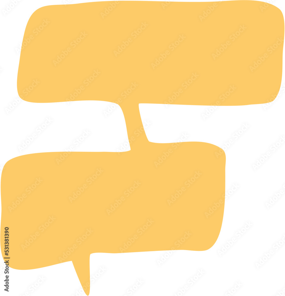 Speech Bubble Illustration Speech Bubble Illustration