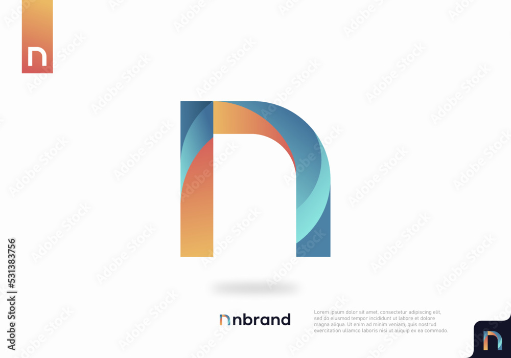 Letter N logo icon design template Letter N logo icon design template