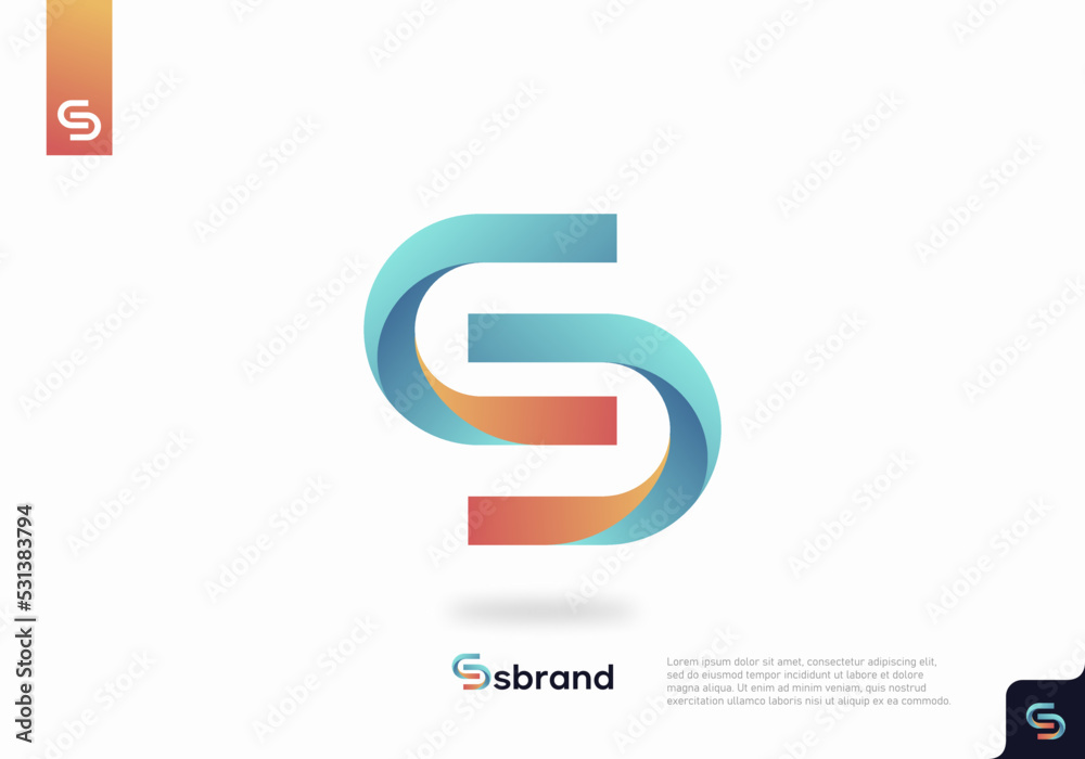 Letter S logo icon design template