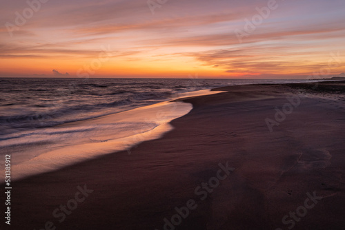 Sunset over the Indian Ocean in Sri Lanka © Pawel 