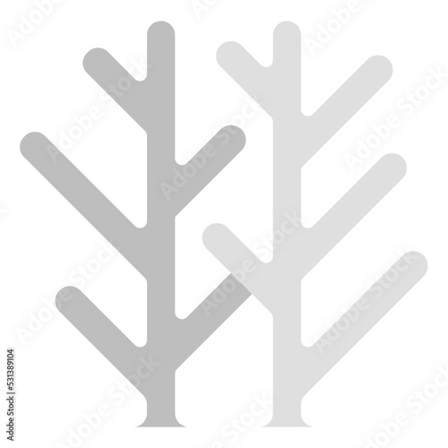 coral bleaching icon