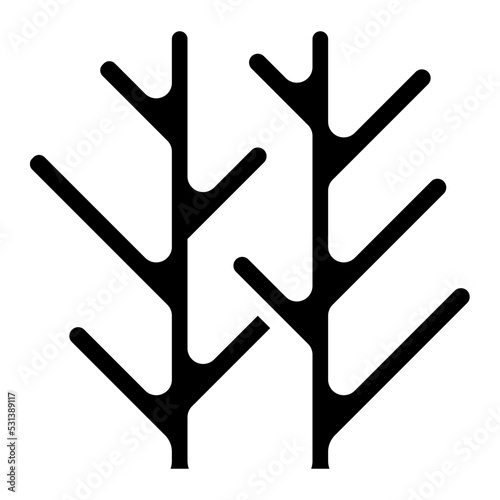 coral bleaching icon