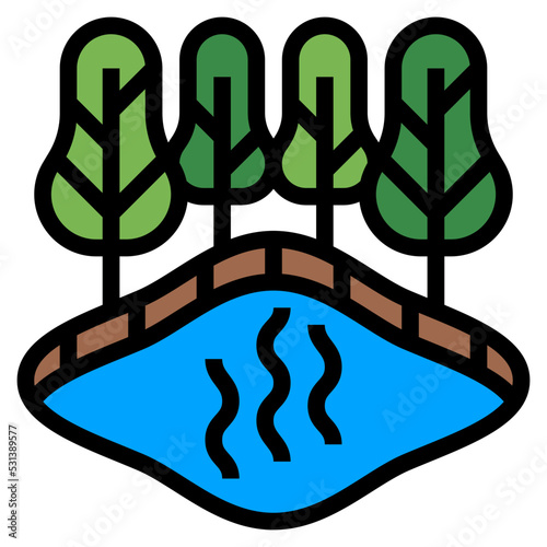 methane gas icon