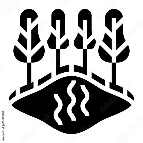 methane gas icon
