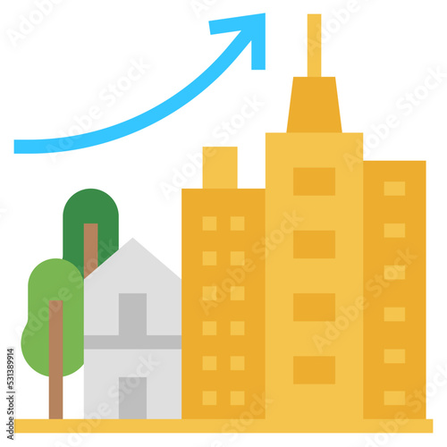 urbanization icon