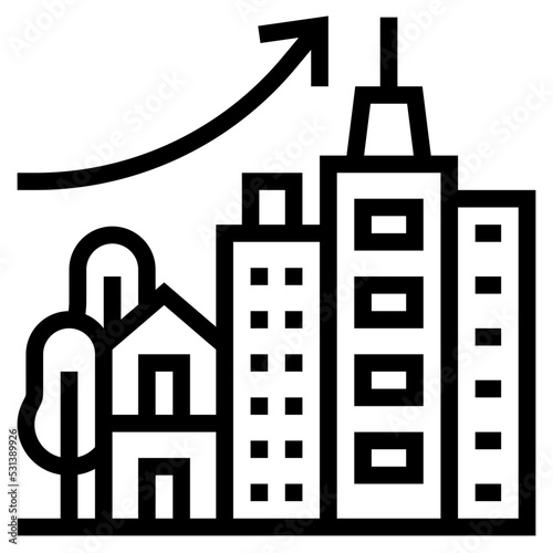 urbanization icon