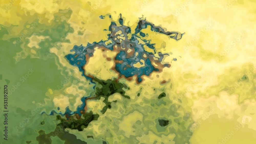 abstract animated twinkling stained background full HD seamless loop video - watercolor splotch liquid effect - color yellow lime green blue teal
abstract animated twinkling stained background full HD seamless loop video - watercolor splotch liquid effect - color yellow lime green blue teal