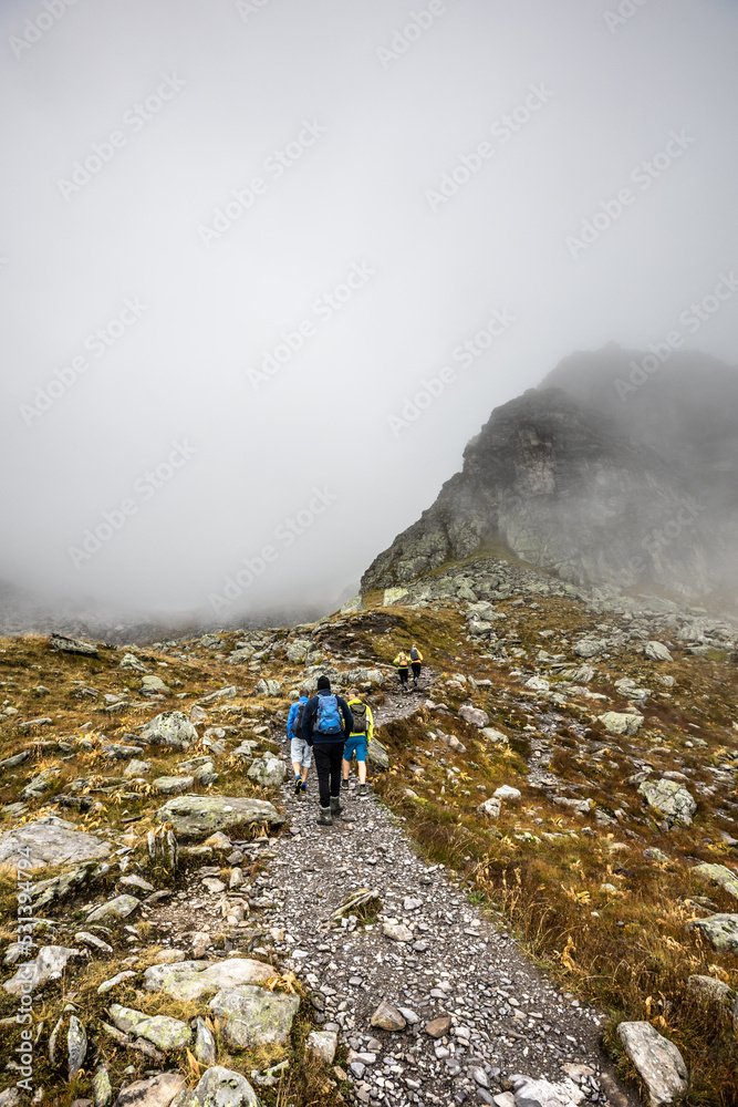 Hiking on Pizol