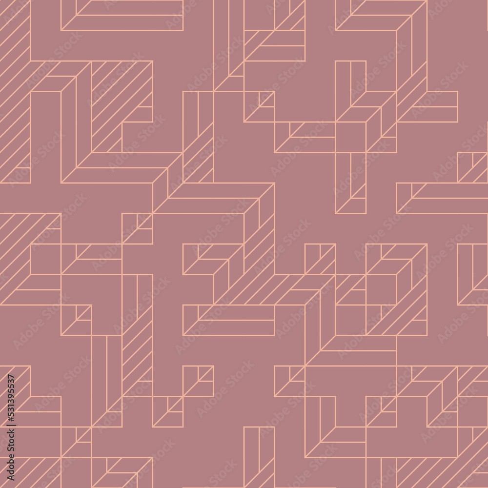 Implementation of Edward Zajec’s “Il Cubo” from 1971. Essentially a Truchet tile set of 8 tiles and rules for placement art illustration Implementation of Edward Zajec’s “Il Cubo” from 1971. Essentially a Truchet tile set of 8 tiles and rules for placement art illustration