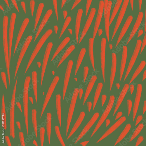 seamless pattern with leaves