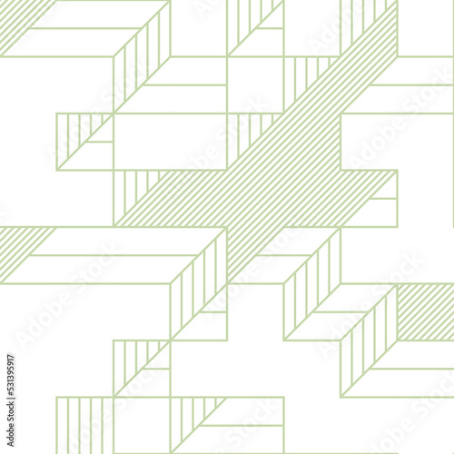 Implementation of Edward Zajec’s “Il Cubo” from 1971. Essentially a Truchet tile set of 8 tiles and rules for placement art illustration