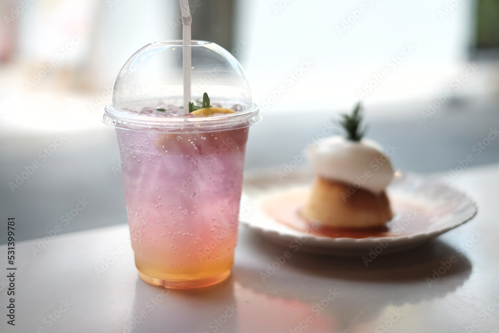 glass of lemonade
