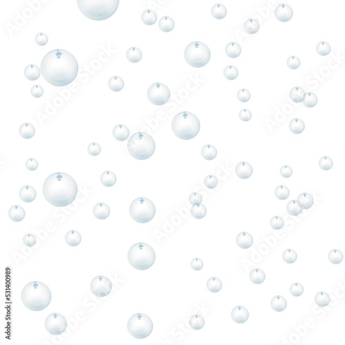 Raindrops. illustration isolated on white background
