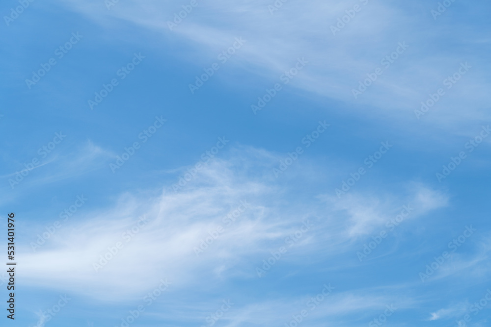 blue sky with clouds