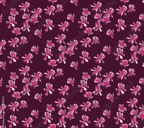floral abstract seamless print in high resolution(ready to print)