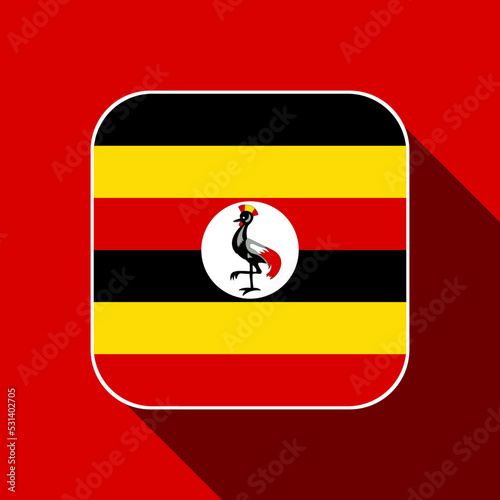 Free Download Uganda flag, official colors. Vector illustration. - GFXLoad