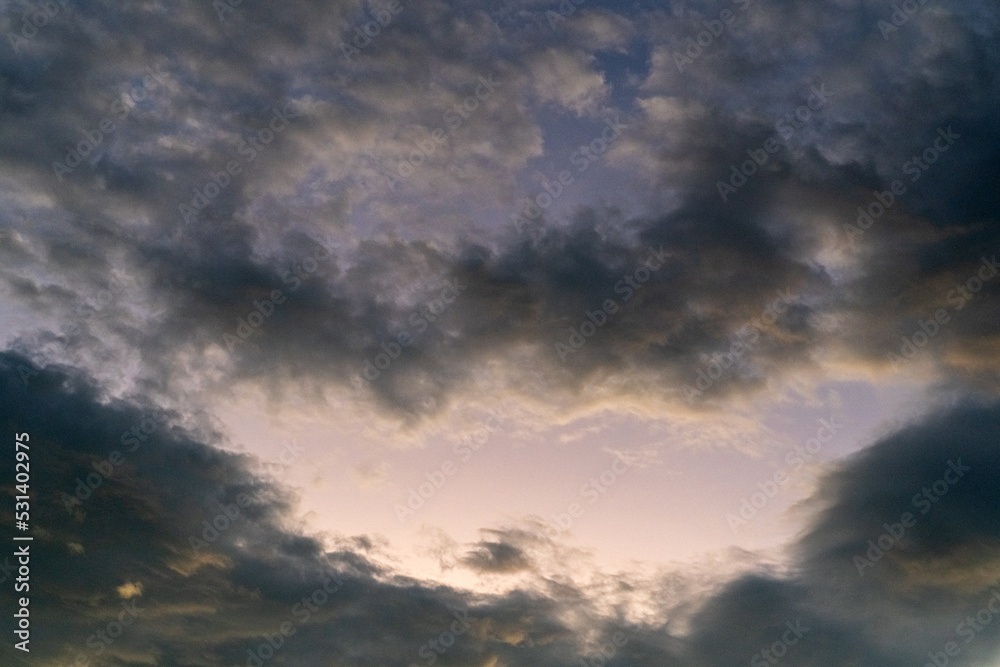 time lapse of clouds