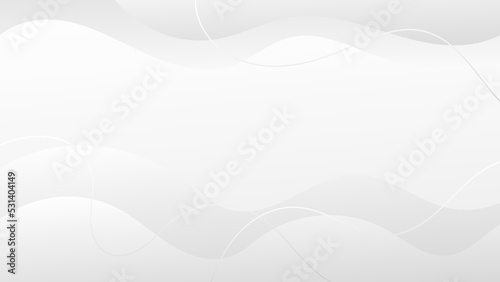 Abstract white wave vector background