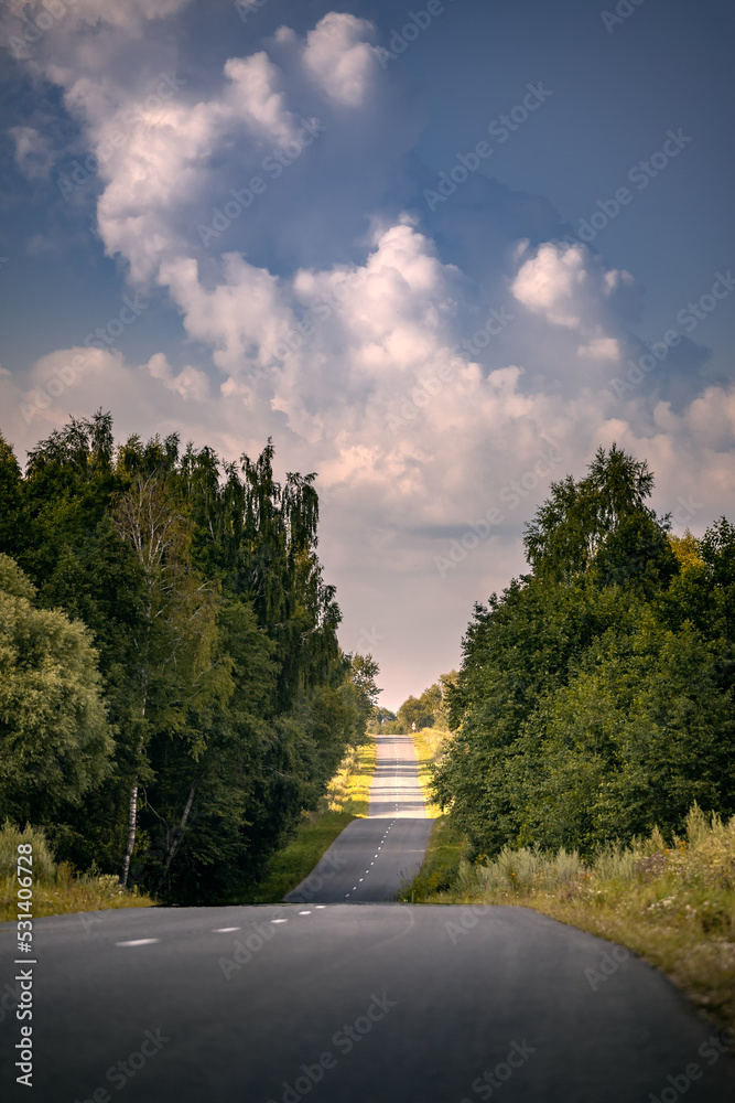 Fototapeta premium Landschaft in Russland