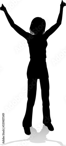 Young Person Silhouette