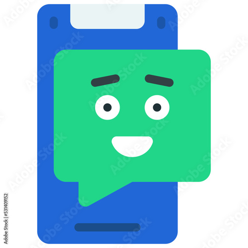 Send Happy Message Icon