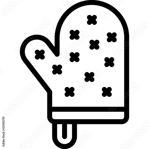 Oven Glove Icon