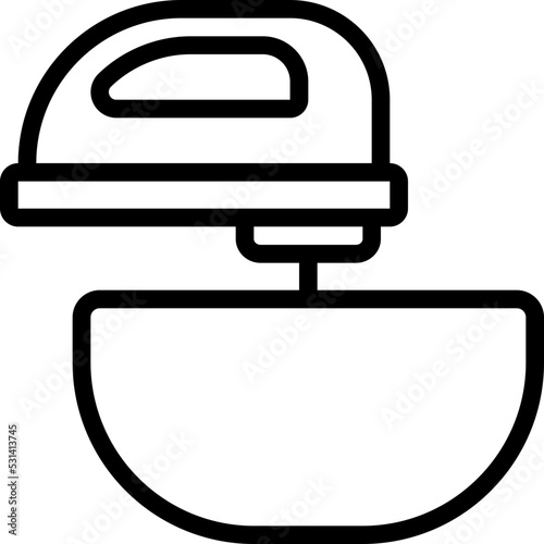 Hand Whisk Mixing Icon
