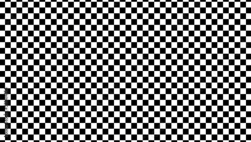 Wallpaper Mural Background of black and white squares. Increasing chess effect. Torontodigital.ca