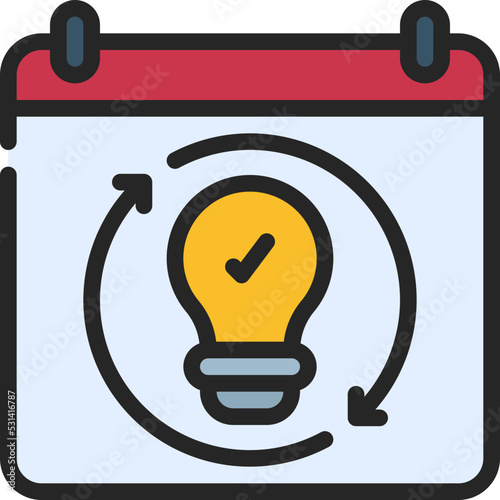 Implementation Schedule Icon