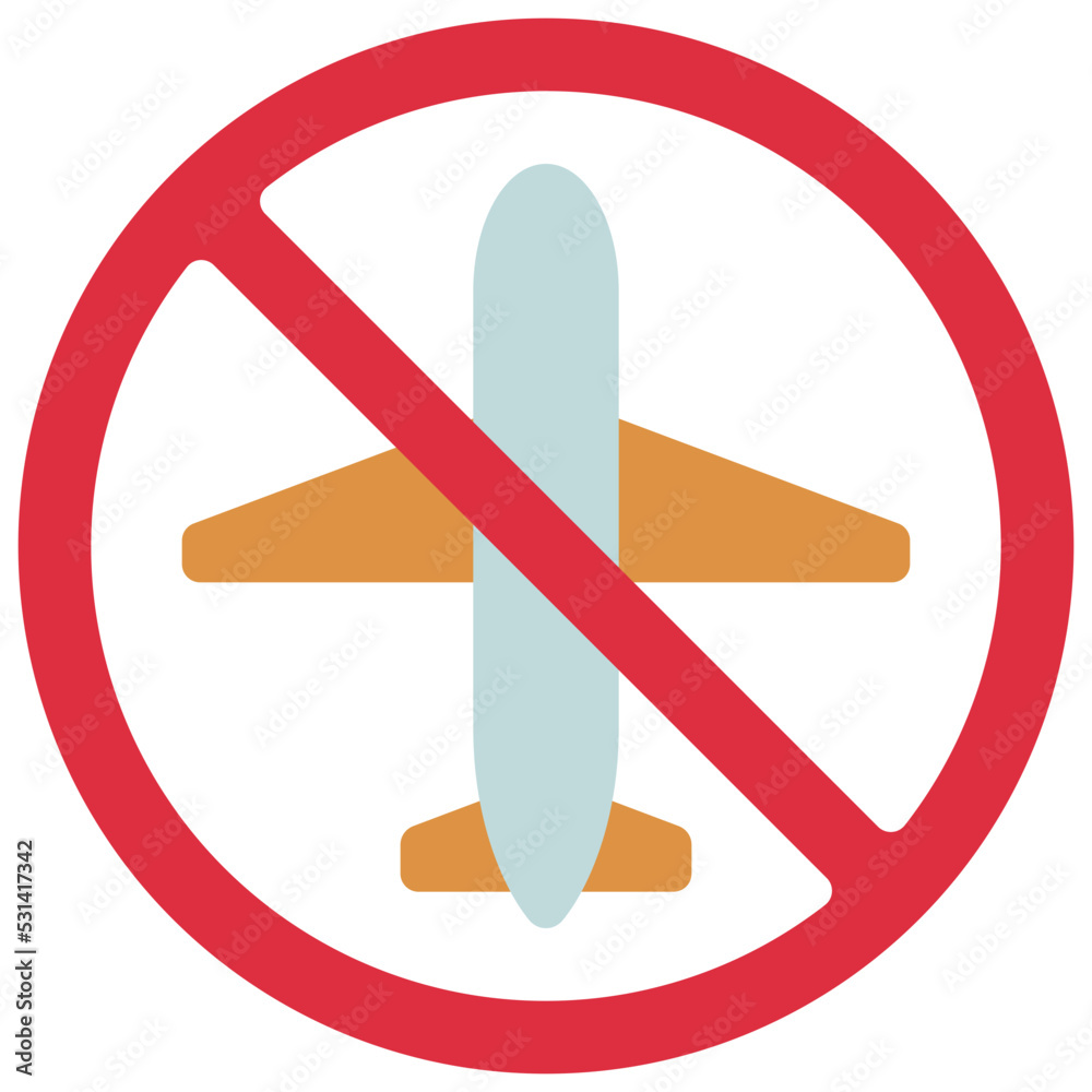 No Travel Icon No Travel Icon