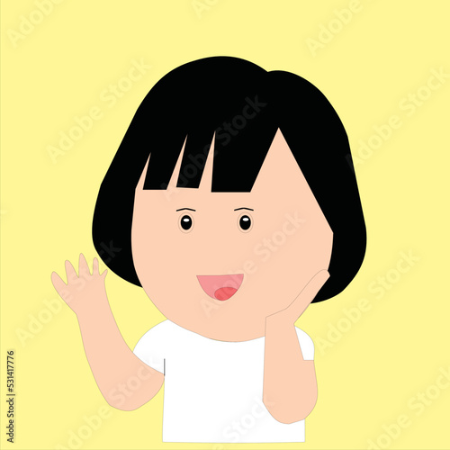 Cute Girl illustration