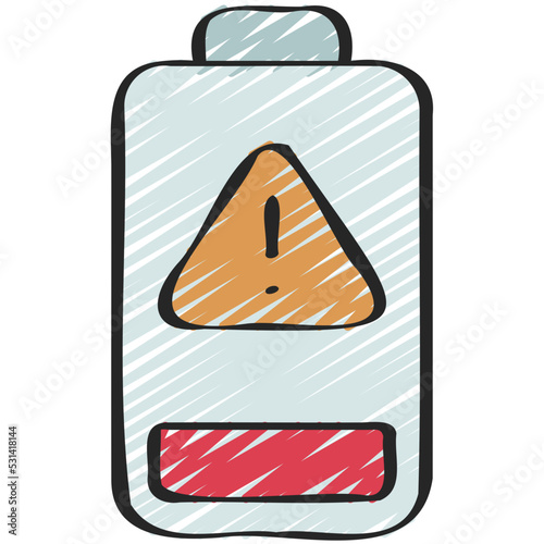 Low Energy Battery Icon