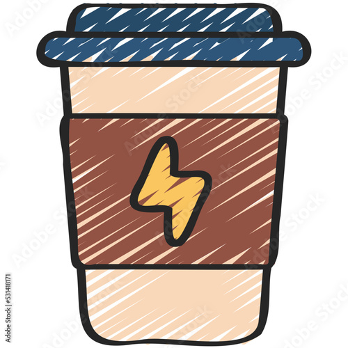 Coffee Cup Energy Icon