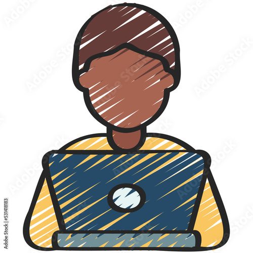 Self Employed Worker Icon