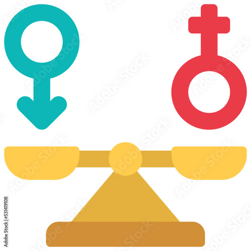 Gender Equality Icon