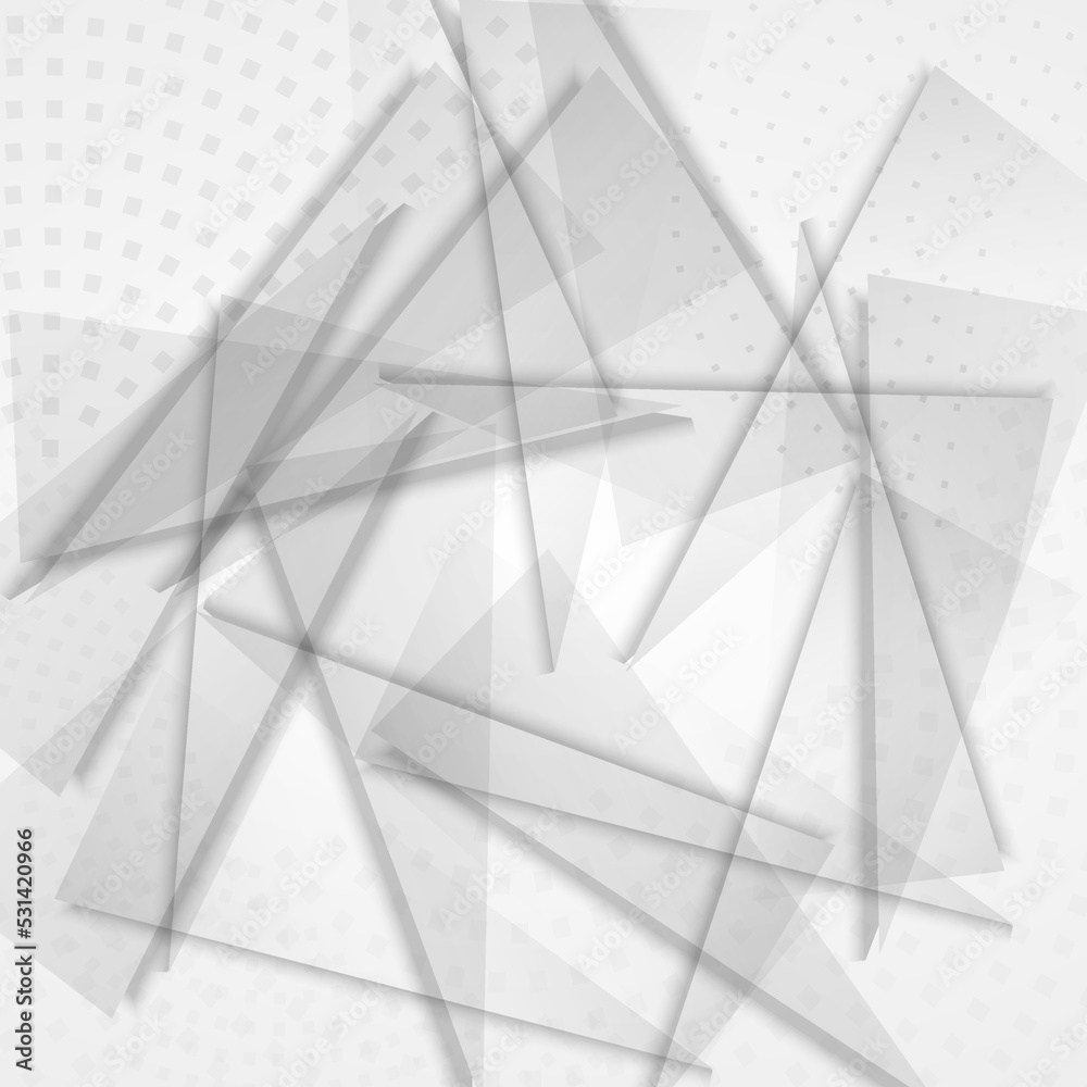 Fototapeta premium Light Shapes Dynamic Vector Gray Background.