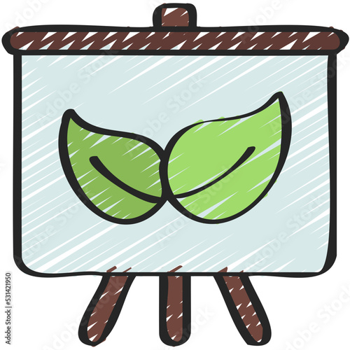 Sustainable Training Icon