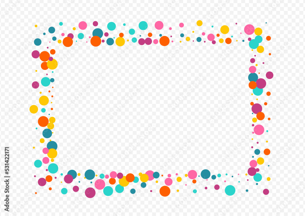 Rainbow Polka Carnival Vector Transparent Rainbow Polka Carnival Vector Transparent