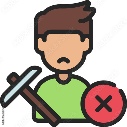 No Child Labour Icon