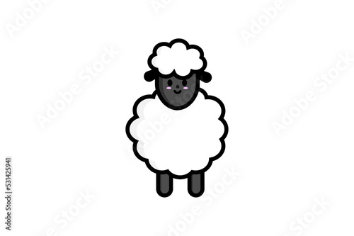 Wallpaper Mural sheep family vector - animal design  template Torontodigital.ca