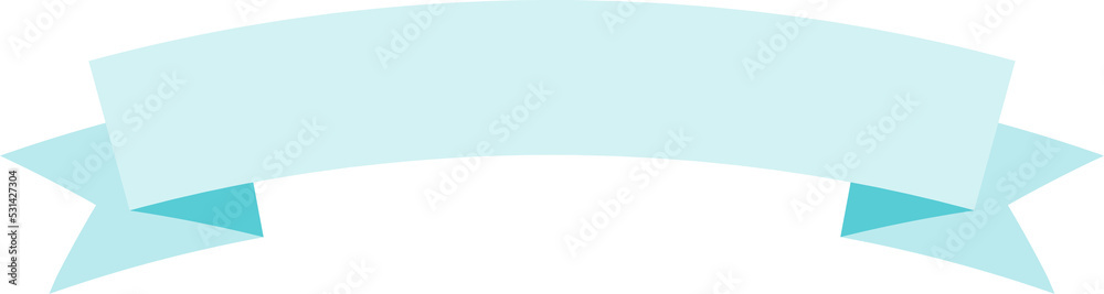 Colorful ribbon, label 