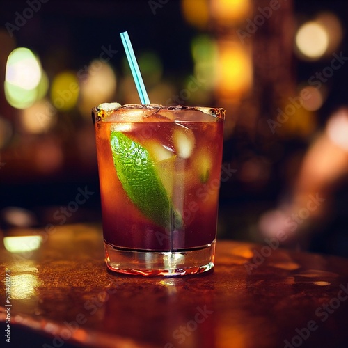 Cocktail in einer bar