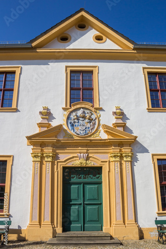 Entrance to the historic Ludgeri monastery in Helmstedt, Germany photo