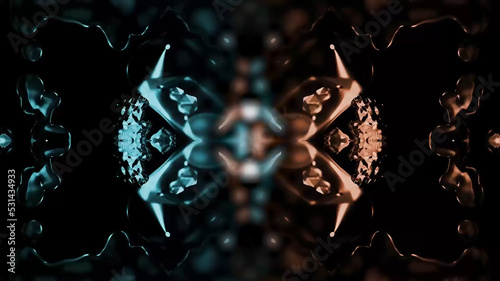 Beautiful lights abstract digital background