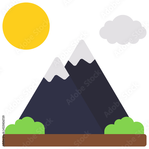 Mountains Icon